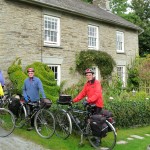 Cyclists at Snail Trail B&B